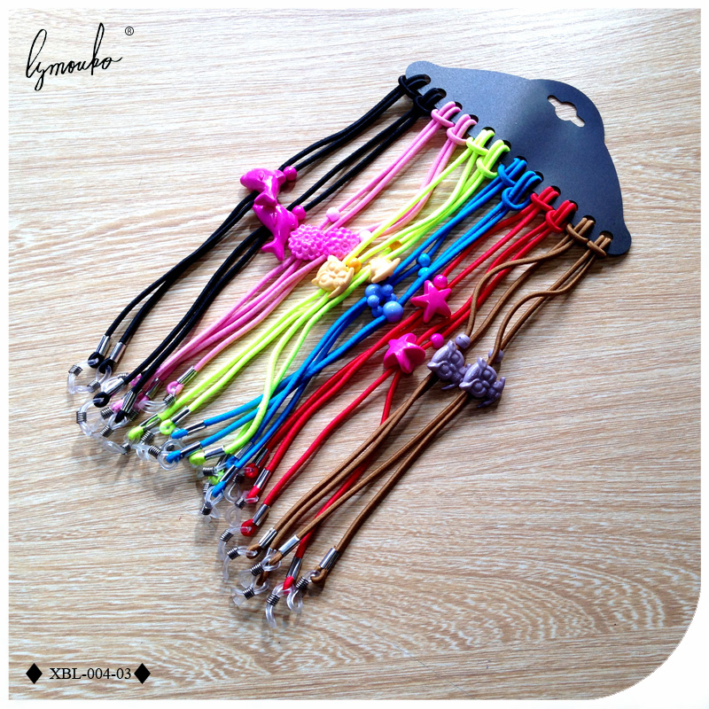 Sunglass Retainer Cord - Lymouko 12 Pcs/Banyak Campuran Warna Elastis
