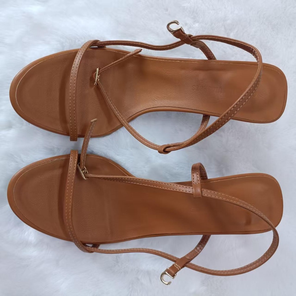 Sandal Musim Panas Wanita Baru - Casual Sandal Leather ulasan dan harga
