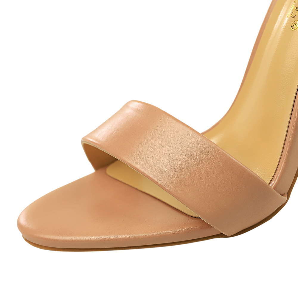 Sandal Hak Tinggi 11Cm Kulit R - Casual Sandal Leather ulasan dan harga