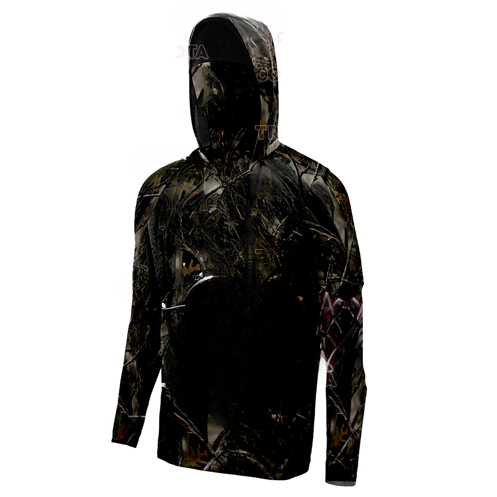 Kemeja Pancing Pria Berlengan  - Tee Graphic Print ulasan dan harga
