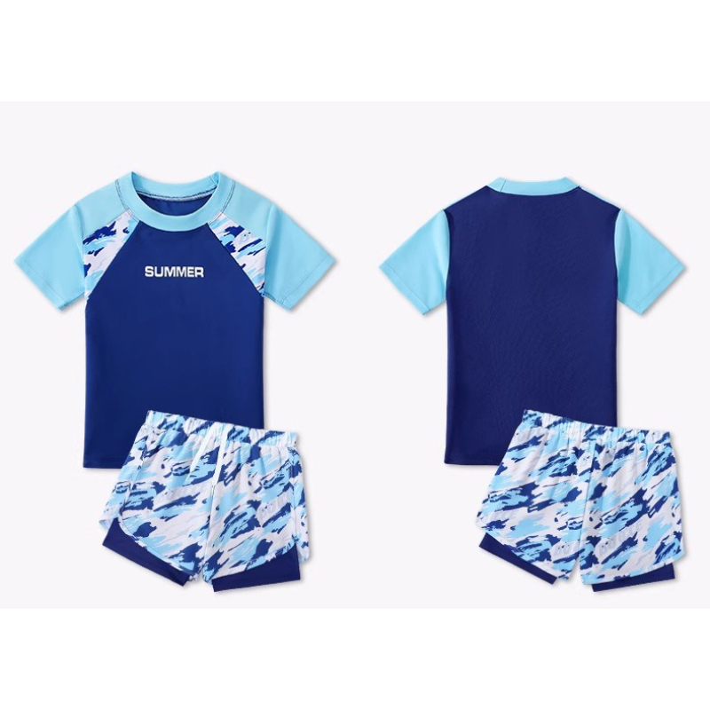 Baju Renang Anak Laki-laki Dua - Swim Trunk Quick Dry ulasan dan harga